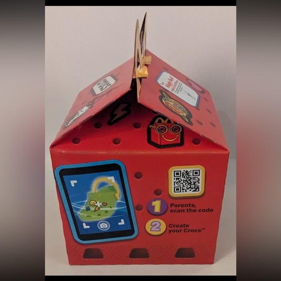 McDonalds Canada X Crocs Happy Meal Toy Brand New in Box w/ Happy Meal Box A5M - Picture 9 of 11